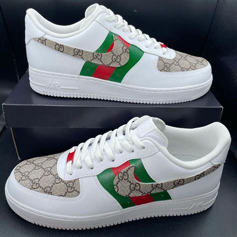 air force personnalisé gucci|air force 1 Gucci drop.